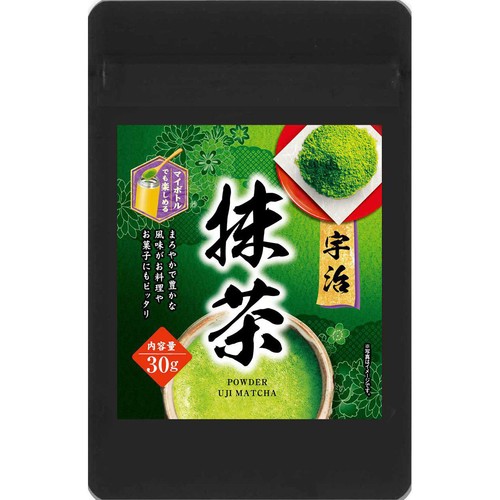 日本茶販売 宇治抹茶 30g Green Beans | グリーンビーンズ by AEON
