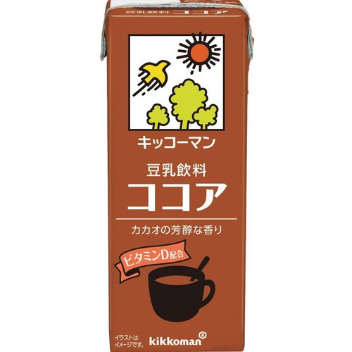 キッコーマン 豆乳飲料ココア 1ケース 200ml x 18本