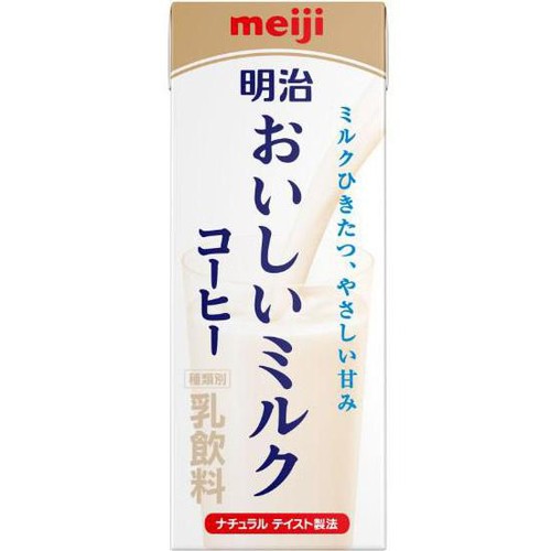 明治 おいしいミルクコーヒー 200ml