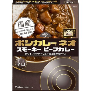 大塚食品 ボンカレーネオ スモーキービーフ 辛口 1人前(200g) Green