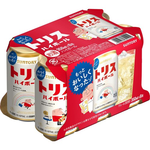7%】 サントリー トリス ハイボール 350ml x 6本 Green Beans