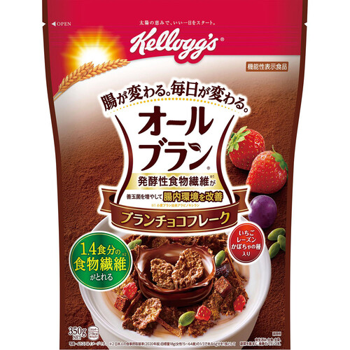 ケロッグ オールブラン ブランチョコフレーク 350g