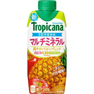キリン トロピカーナ エッセンシャルズ マルチミネラル 330ml Green