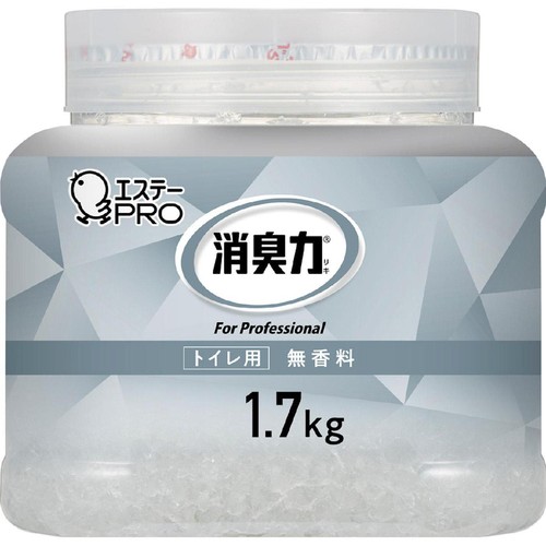 エステーPRO 消臭力 業務用 クラッシュゲル トイレ用 本体 無香料 1.7kg
