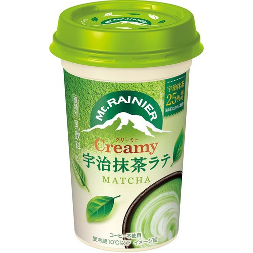 森永乳業 マウントレーニア クリーミー宇治抹茶ラテ 240ml