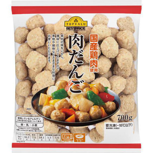 冷凍】肉だんご 700g トップバリュベストプライス Green Beans