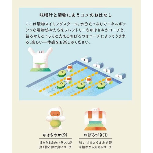 上森米穀店 味噌汁と漬物に合うブレンド 米 300g (2合)