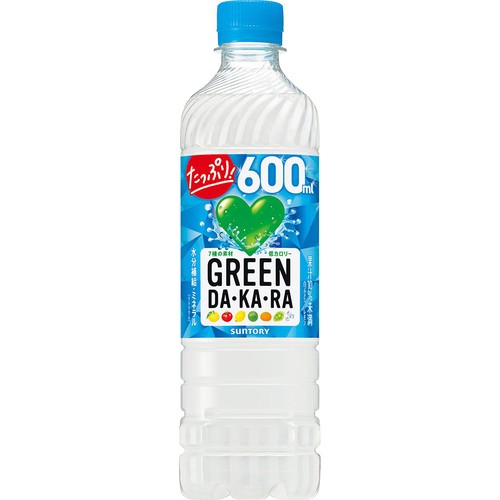 サントリー GREEN DA・KA・RA 冷凍兼用 600ml