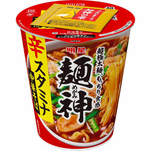 明星食品 麺神 辛スタミナ中華そば 99g