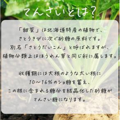 大東製糖 てんさいのお砂糖 500g