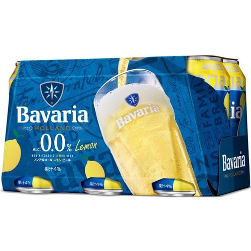【ノンアルコール/オランダ産】 バヴァリア レモン 330ml x 6本