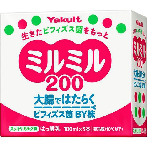 ヤクルト ミルミル 100ml x 3本