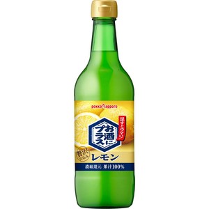 ノンアルコール】 ポッカサッポロ お酒にプラスレモン 540ml Green
