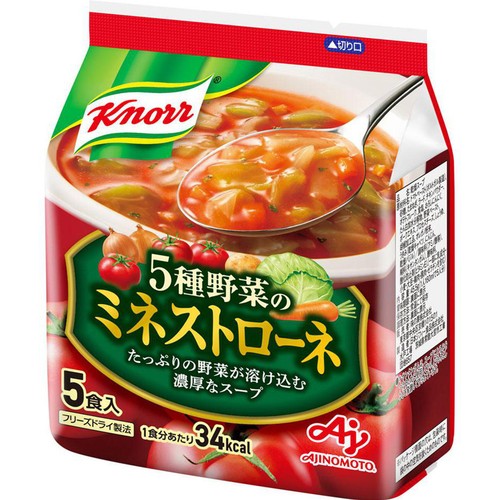 味の素 クノール 5種野菜のミネストローネ 5食入
