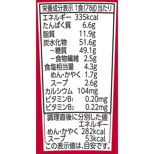クセになる辛さ旨辛ヌードル 78g トップバリュベストプライス