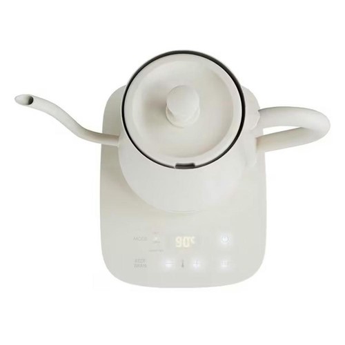 アイリスオーヤマ 電気ケトル 温度調節付 0.6L ホワイト IKEC601TCW
