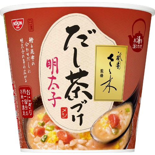 日清食品 祇園さゝ木監修 日清だし茶づけ 明太子 60g
