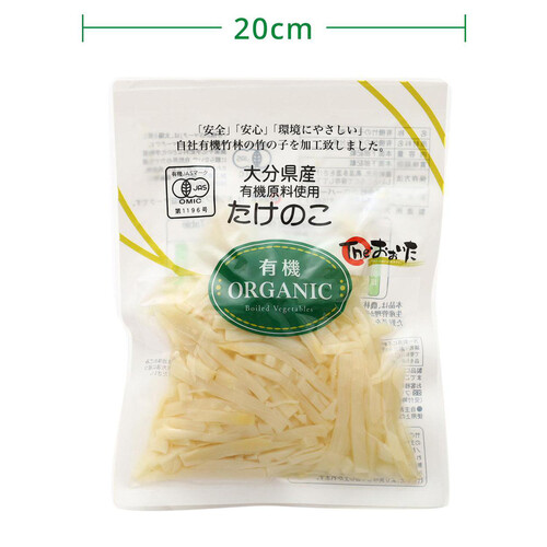 【有機】クローバー食品 たけのこ細切り水煮 80g