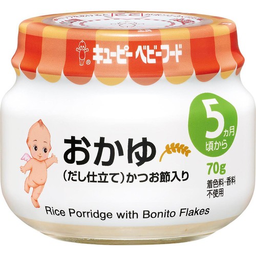 キユーピー おかゆ(だし仕立て) かつお節入り 5ヵ月頃から 70g