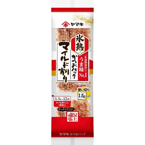 ヤマキ 氷熟 マイルド削り 1.5g x 12袋