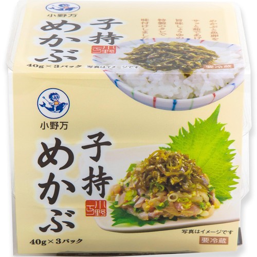 小野万 子持ちめかぶ 40g x 3パック