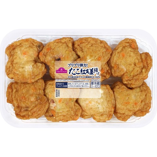 たこ紅生姜揚げ 8個 トップバリュ