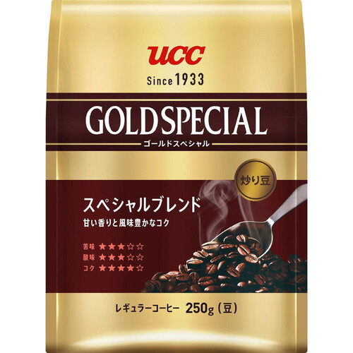 UCC 【豆】ゴールドスペシャル 炒り豆 スペシャルブレンド 250g