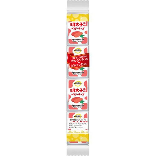 ベビーチーズ 明太子風味 13.5g x 4個 トップバリュベストプライス