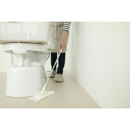 山崎産業 トイレすみずみ床用ワイパーN 1本 Green Beans