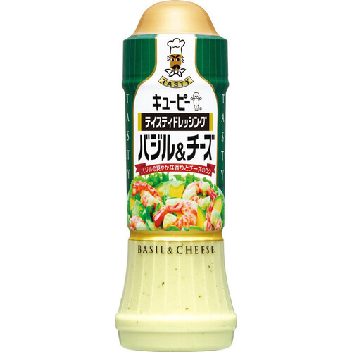 キユーピー テイスティドレッシング バジル&チーズ 210ml