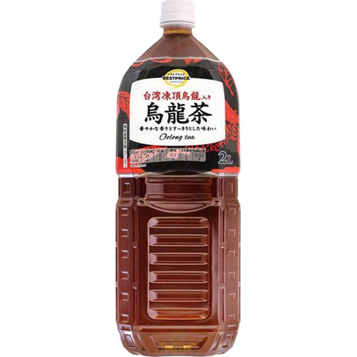 台湾凍頂烏龍茶入り 烏龍茶 1ケース 2000ml x 6本 トップバリュベストプライス