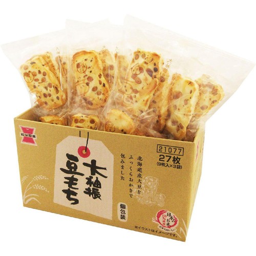 岩塚製菓 箱 大袖振豆もち 27枚入 Green Beans | グリーンビーンズ by AEON