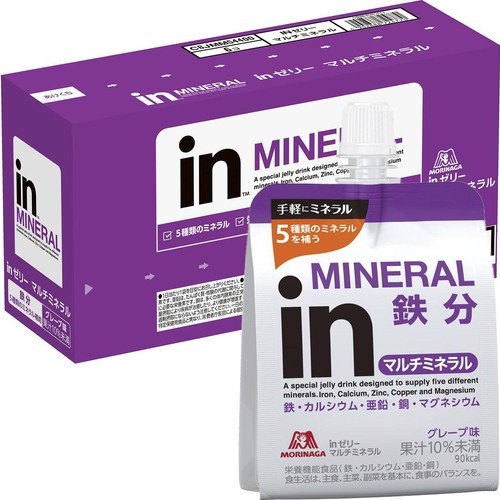 森永製菓 inゼリー マルチミネラル 6個入