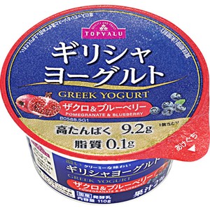 ギリシャヨーグルト ザクロ&ブルーベリー 110g トップバリュ Green