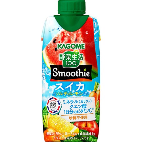 カゴメ 野菜生活100 Smoothie スイカ&ソルティレモン 330ml