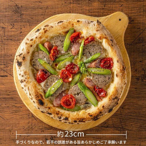 デルソーレ HOKKAIDO PIZZA 八雲産豚のサルシッチャと粗びきソーセージのピザ 【冷凍】 390g 1枚