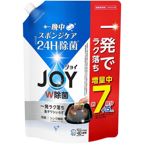 P&G ジョイ JOY W除菌 さわやか微香 超特大 つめかえ用 945mL