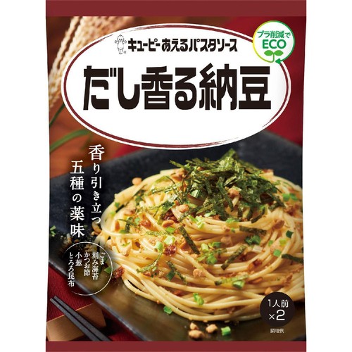 キユーピー あえるパスタソース だし香る納豆 1人前 x 2