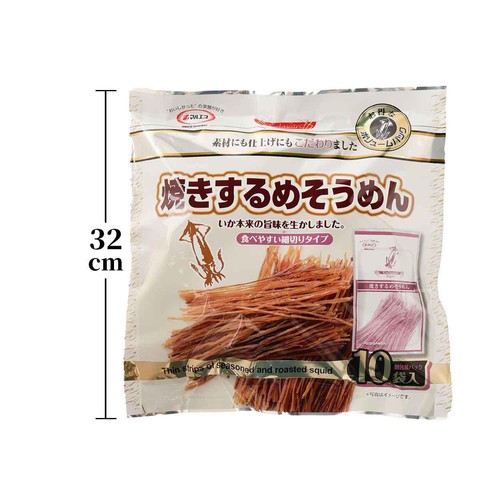 株式会社マルエス 焼きするめそうめん 39g x 10袋入 Green Beans
