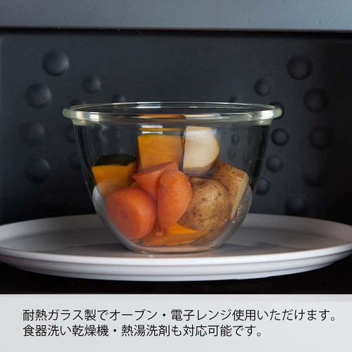 HARIO(ハリオ) 耐熱ガラス製ボウル 3個セット