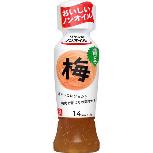 理研ビタミン リケンのノンオイル青じそ梅 190ml