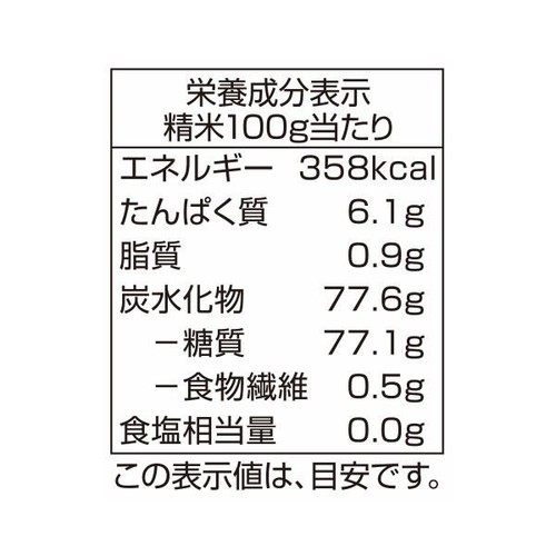 無洗米 北海道産ななつぼし 2kg トップバリュ