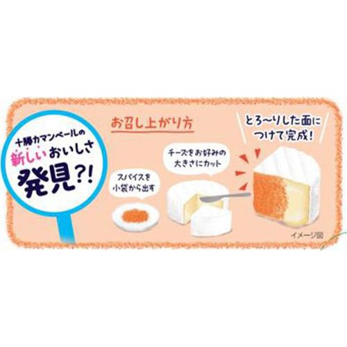 明治 十勝カマンベール チーズ専用明太子風味スパイス付き 90g+1g