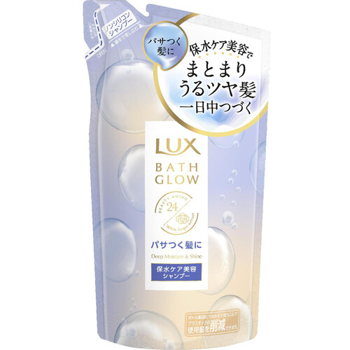 ユニリーバ ラックスバスグロウ ディープモイスチャーアンドシャイン シャンプー つめかえ用 350g