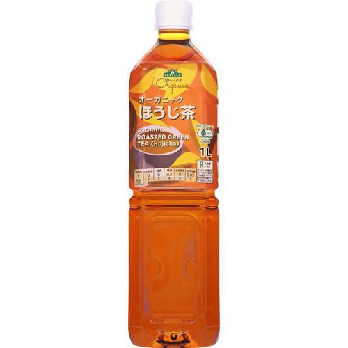 オーガニック ほうじ茶 1000ml トップバリュ グリーンアイ Green