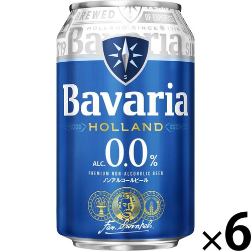 【ノンアルコール／オランダ産】 バヴァリア 330ml x 6本