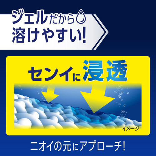 花王 ワイドハイター クリアヒーロー 消臭ジェル フレッシュフローラルの香り 本体 570ml