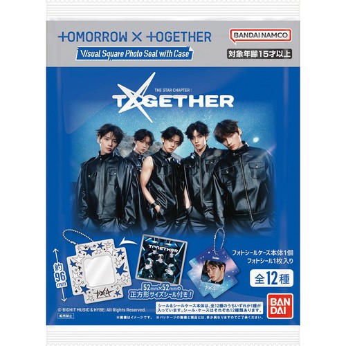 バンダイ TOMORROW x TOGETHER Visual Square Photo Seal 1個入 Green