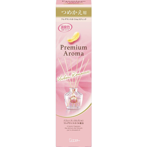 エステー お部屋消臭力 Premium Aroma Stick 替え アーバンロマンス 50ml