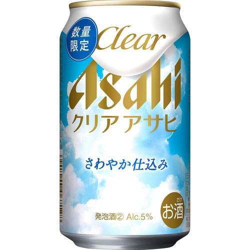 5%】 クリアアサヒ さわやか仕込み 350ml x 6本 Green Beans